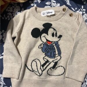 Disney Gap Mickey Mouse Sweater & Gap jeans